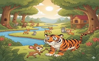 Kancil yang Baik Hati